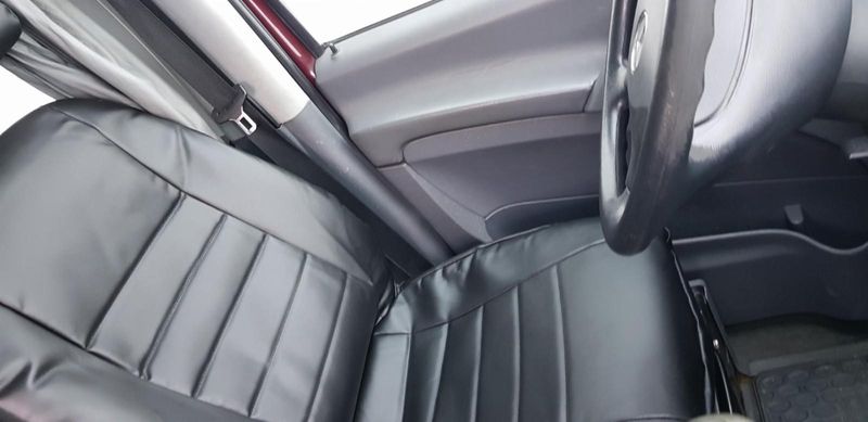 Setetrekk i skinn Ford Transit 2014->  1+2