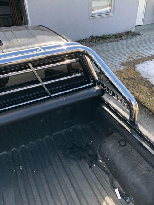 Hovedbilde Toyota Hilux Veltebøyle 2005-2015 til m/u trekk Stål høyglanspol