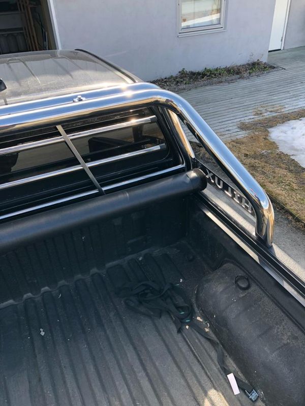 Toyota Hilux Veltebøyle 2005-2015 til m/u trekk Stål høyglanspol