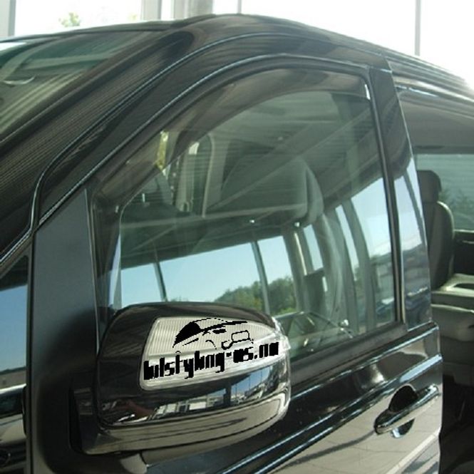 Hovedbilde MB Vito W639 2003-2014 Vindavvisere 2 stk. In-Channel