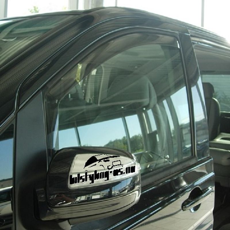 MB Vito W639 2003-2014 Vindavvisere 2 stk. In-Channel