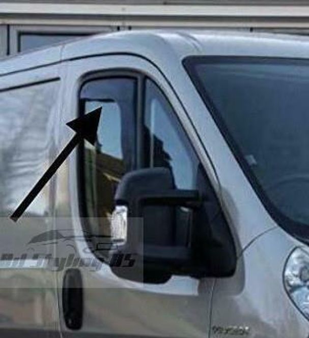 Hovedbilde Ducato Boxer Jumper 2006-> Vindavvisere 2 stk. In-Channel