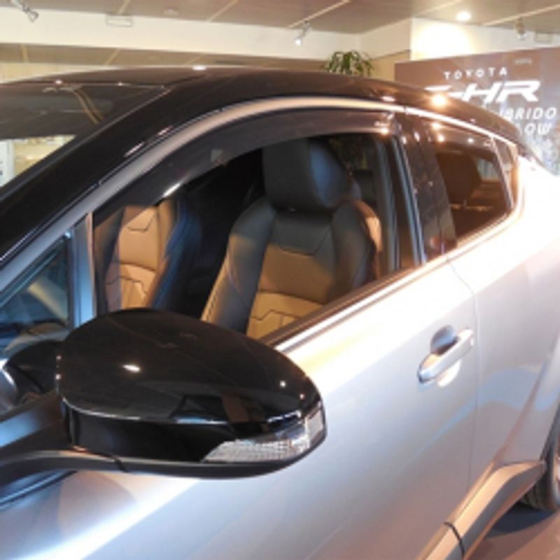 Vindavviser Toyota C-HR 2017->  4 stk. in-channel type