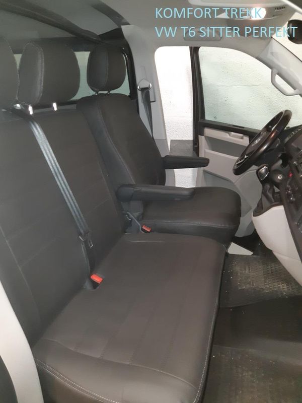 Setetrekk Transporter T6 T6.1 2015-> 1+2  bord+