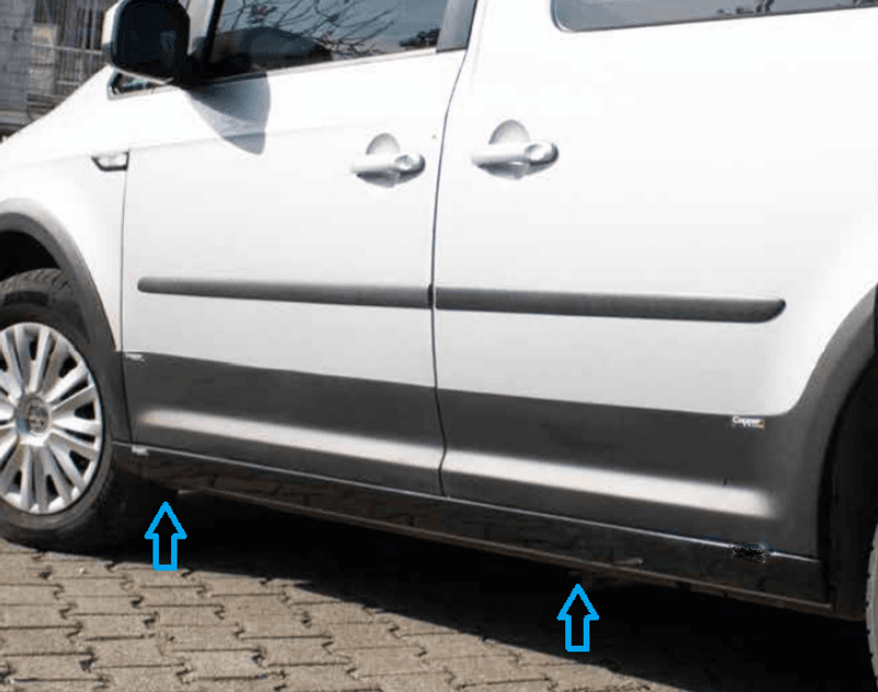 Caddy 2016-2020 Sidekjørt par