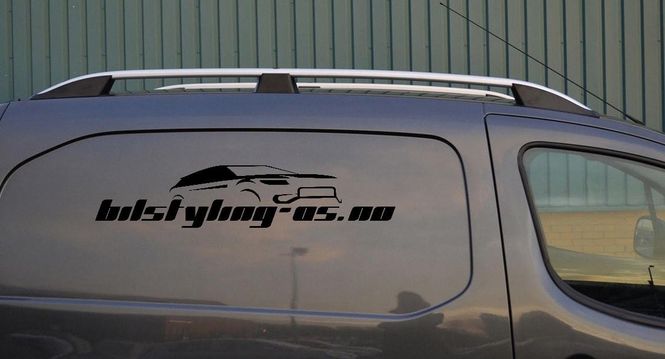 Hovedbilde Takrails sett Partner,Berlingo 2008-18 Sølv L1,L2
