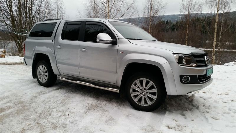 Stigtrinn rør m.antiskli Amarok 2010-2020 Stål