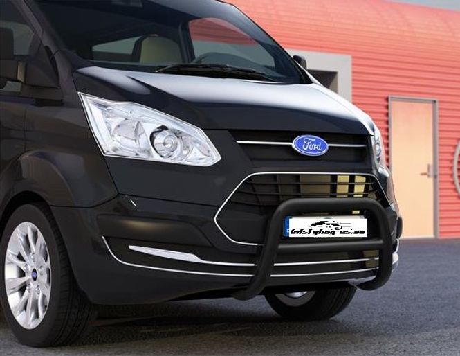 Hovedbilde Frontbøyle Ford Transit Custom 2013->  60Ø Sort